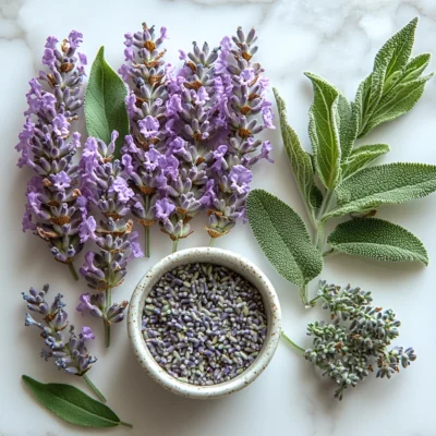 Ingredientes de fragancia Lavander and sage